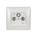 RHYME ΠΡΙΖΑ ТV+FM+SAT ΛΕΥΚΟ ΜΕΤΑΛΛΙΖΕ - Image 4