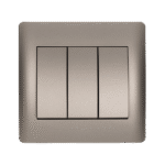 RHYME ΔΙΑΚΟΠΤΗΣ ΤΡΙΠΛΟΣ СХ.1 ΓΚΡΙ ΜΕΤΑΛΛΙΖΕ - Image 3