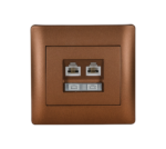 RHYME RJ11+RJ45 ΚΑΦΕ ΜΕΤΑΛΛΙΖΕ - Image 4