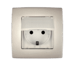 Elmark Πρίζα Σούκο Σαμπανιζέ Στεγανή IP44 – CITY (190212D) - Image 4