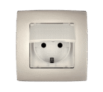 Elmark Πρίζα Σούκο Σαμπανιζέ Στεγανή IP44 – CITY (190212D) - Image 5