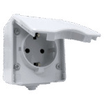 Elmark Πρίζα Σούκο IP65 Γκρι – Επιτοίχια (191112) - Image 4