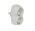 ΑΝΤΑΠΤΟΡΑΣ ΔΙΠΛΟΣ ΛΕΥΚΟΣ - Image 3