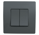 EL BASIC TG103 2 BUTTONS 1 WAY SWITH GRAPHITE-OLD - Image 4