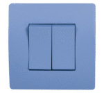 EL BASIC TG103 2 BUTTONS 1 WAY SWITCH BLUE-OLD - Image 3