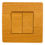 EL BASIC TG103 2 BUTTONS 1 WAY SWITCH PEAR-TREE-OL - Image 3