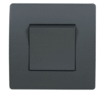 EL BASIC TG115 1 BUTTON CROSS WAY SWITCH GRAPHITE- - Image 2