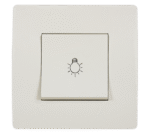 EL BASIC TG112A PUSH BUTTON SWITCH CREAM-OLD - Image 2