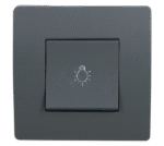 EL BASIC TG112A PUSH BUTTON SWITCH GRAPHITE-OLD - Image 2