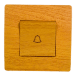 EL BASIC TG112 DOORBELL SWITCH PEAR-TREE-OLD - Image 3