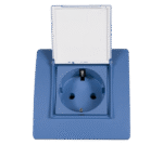 EL BASIC TZ107C GERMAN STANDARD SOCKET WITH COVER - Image 3