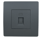 EL BASIC TZ106 TELEPHONE SOCKET GRAPHITE-OLD - Image 2