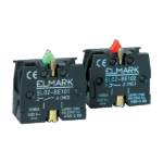 ΕΠΑΦΗ ΜΠΟΥΤΟΝ EL02-BE 102 1NC ΚΟΚΚΙΝΟ - Image 3