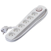 ΠΟΛΥΠΡΙΖΟ ΕΞΑΠΛΟ 2M H05VV-F 3X1.5MM²+ΔΙΑΚΟΠΤΗ