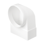 EL02-512 ROUND TO FLAT CONNECTOR 90° D125-220/55MM - Image 4