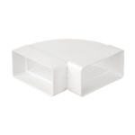 EL02-405 HORIZONTAL 90° BEND FOR FLAT DUCTS 110x55 - Image 3