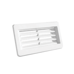 EL02-519 PVC END GRILL FOR FLAT DUCTS 220x55MM