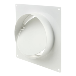 EL02-505 PVC WALL FLANGE WITH VALVE D100MM