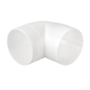 EL02-483 PVC KNEE 90° FOR ROUND DUCTS D150MM