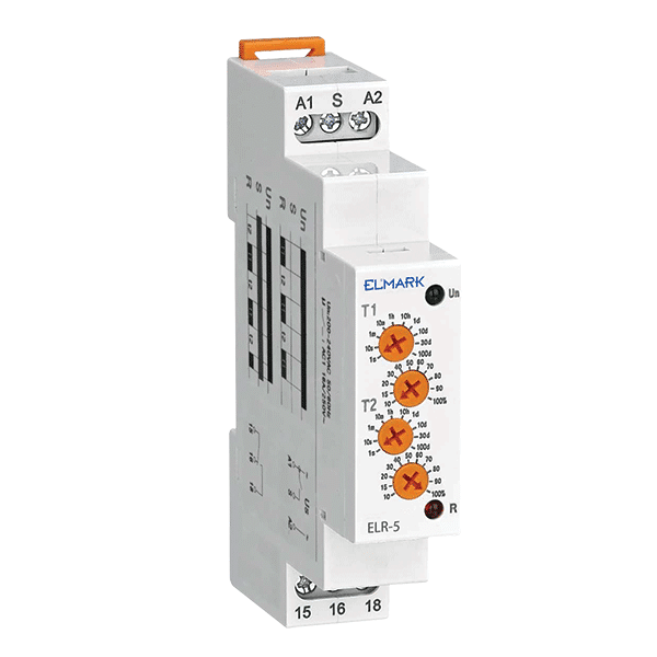 50157-3 ELR-6 ΑΣΥΜΜΕΤΡΟ ΡΕΛΕ 12-240V AC/DC 2ХSPDT 2x16А - Image 1