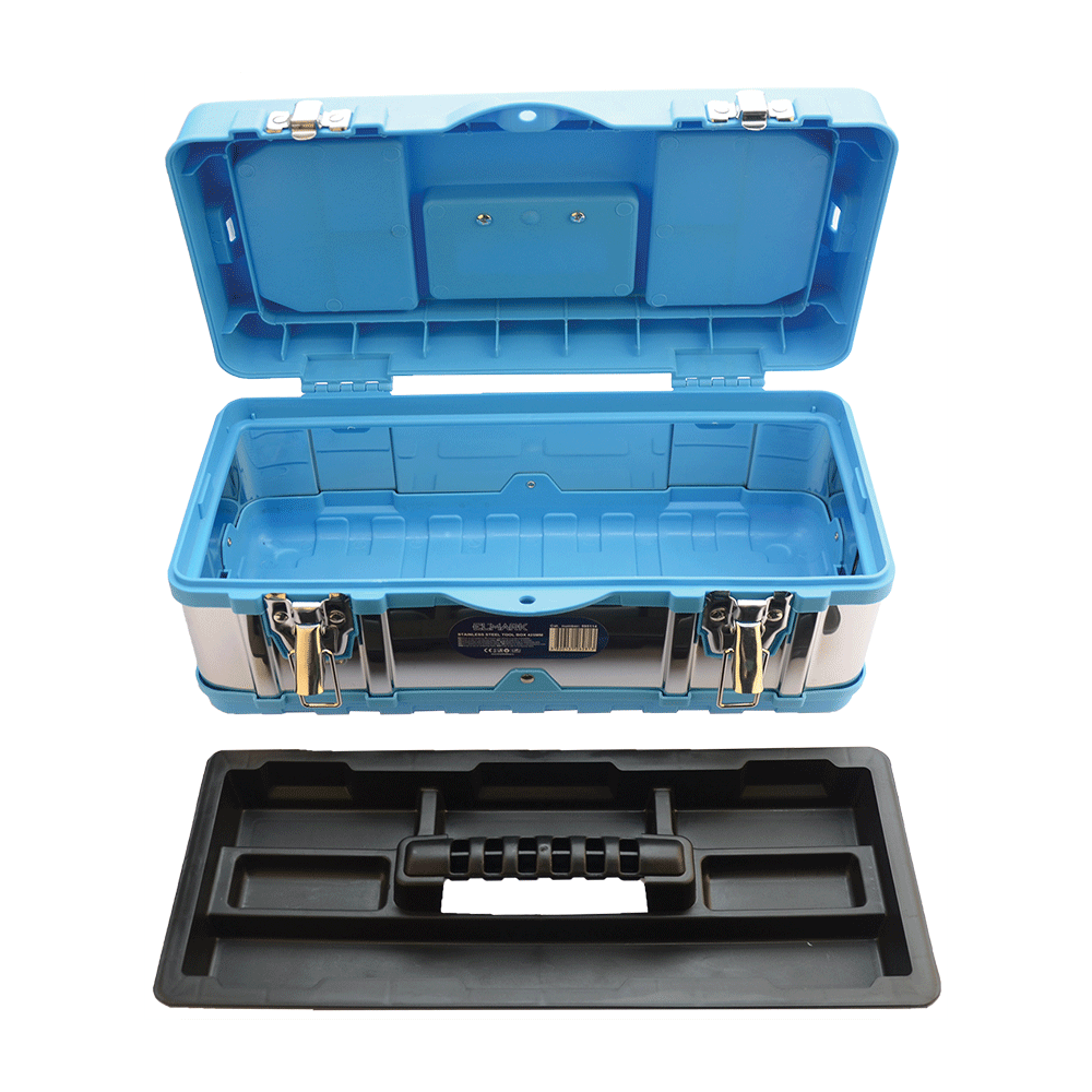 595113 STAINLESS STEEL TOOL BOX 350mm - Image 1