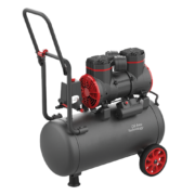 Elmark Αεροσυμπιεστής Χωρίς Λάδι 24L EL-AC24L – 1450W Με Διπλή Έξοδο Αέρα