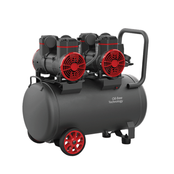 Elmark Oil-Free Air Compressor EL-AC50L – Αεροσυμπιεστής 50L Χωρίς Λάδι Με Διπλή Έξοδο Αέρα - Image 5