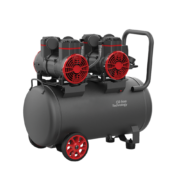 Elmark Oil-Free Air Compressor EL-AC50L – Αεροσυμπιεστής 50L Χωρίς Λάδι Με Διπλή Έξοδο Αέρα