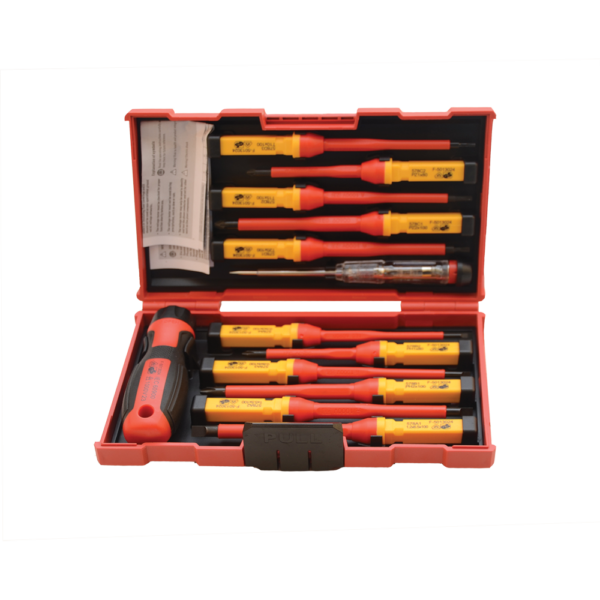 13PCS VDE INSULATED SCREWDRIVER SET CRV - Image 5