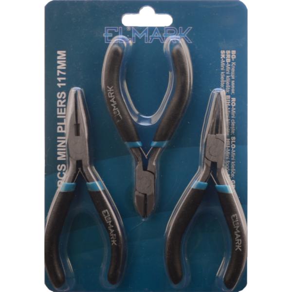 3PCS MINI PLIERS 117mm - Image 5