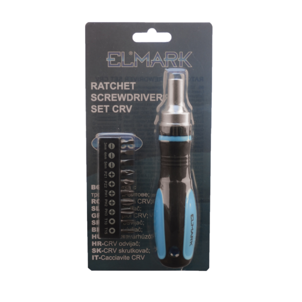 11PCS RATCHET SCREWDRIVER SET, CRV - Image 6