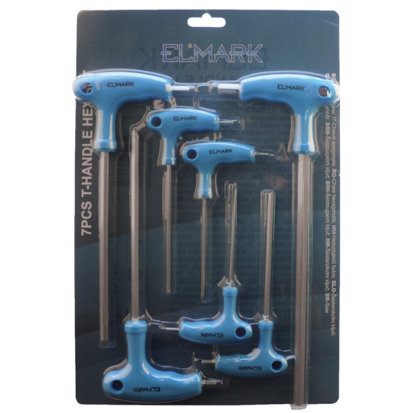 7PCS T-HANDLE HEX SET - Image 4