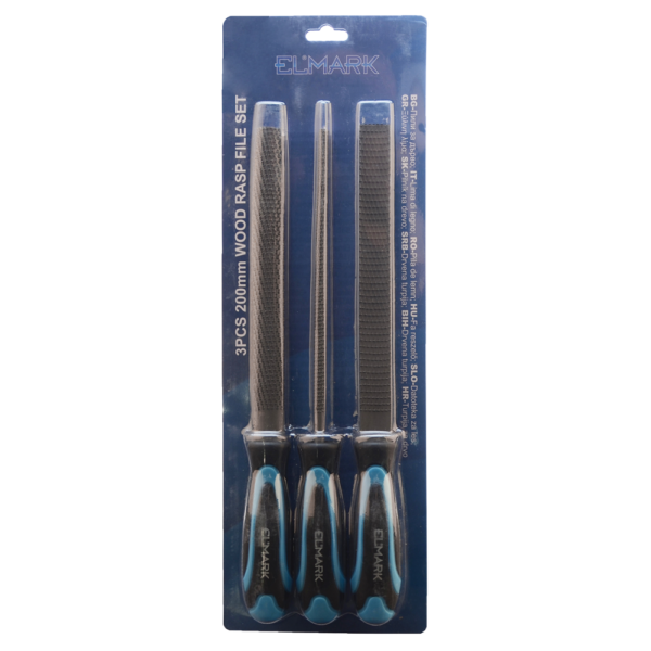 3PCS 200mm WOOD RASP FILE SET - Image 5