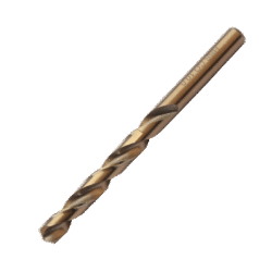 TWIST DRILL DIN338 TIN FINISHING 135° M35 6mm