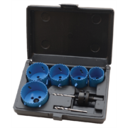 7PCS BI-METAL HOLE SAW SET