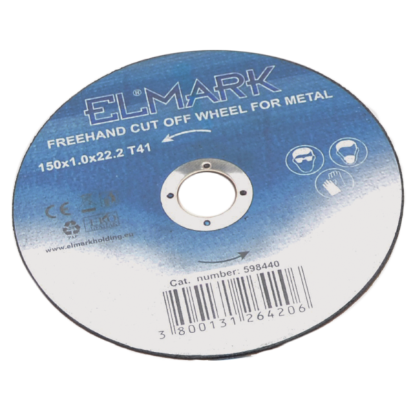 FREEHAND CUT OFF WHEEL FOR METAL 150x1.0x22.2 T41 - Image 2