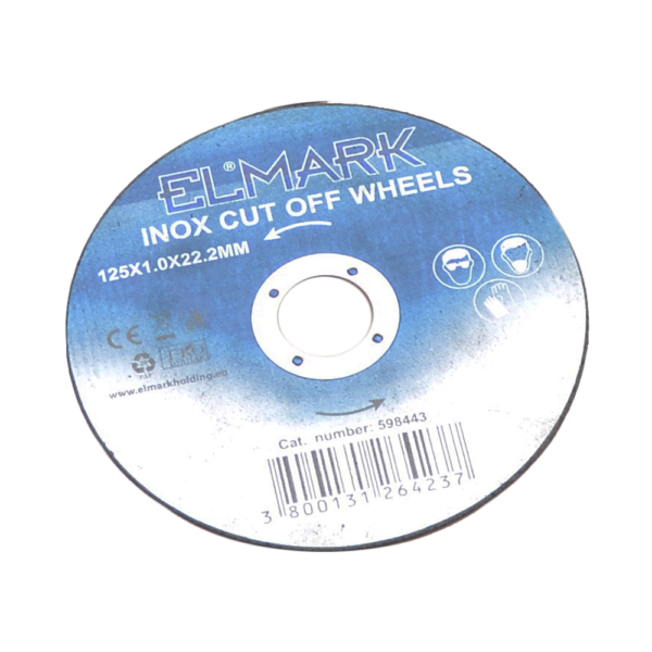 INOX CUT OFF WHEELS 125X22.2X1.0mm - Image 3