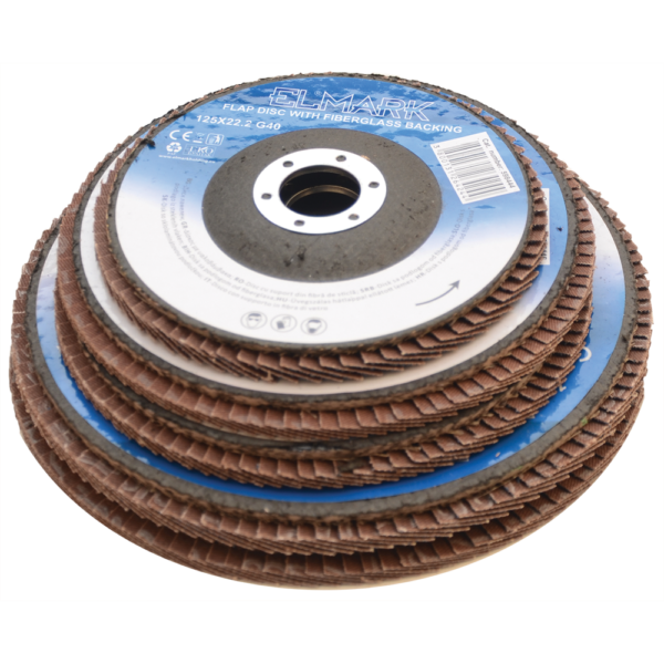 FLAP DISC WITH FIBERGLASS BACKING 150X22.2 G120 - Image 5