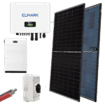 HYBRID Solar System 3P/20kW με Πάνελ 580W & Μπαταρία – ELMARK - Image 2