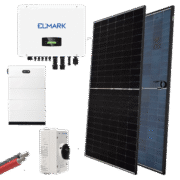 HYBRID Solar System 3P/20kW με Πάνελ 580W & Μπαταρία – ELMARK