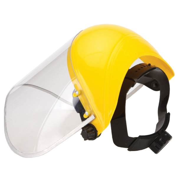 SAFETY FACE SHIELD WITH CLEAR VISOR, ADJUSTABLE - Image 4