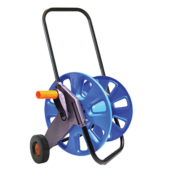 EMPTY HOSE REEL FOR 30M 1/2 WHIT WHEELS, BLUE