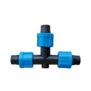 T-CONNECTOR FOR DRIP TAPE 16X16X16MM, 5PCS SET