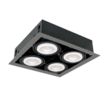 ΦΩΤΙΣΤΙΚΟ QUAD410 10W 4XE27 4000K ΓΚΡΙ ΣΚΟΥΡΟ - Image 3