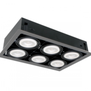 QUAD6 PAR30 6ХE27 DARK GREY
