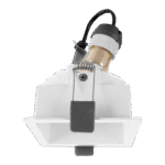 ΧΩΝΕΥΤΟ ΣΤΡΟΓΓΥΛΟ ΣΠΟΤ R6869 GU10, ΛΕΥΚΟ - Image 2