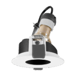 ΧΩΝΕΥΤΟ ΣΤΡΟΓΓΥΛΟ ΣΠΟΤ R6870 GU10, ΛΕΥΚΟ - Image 2