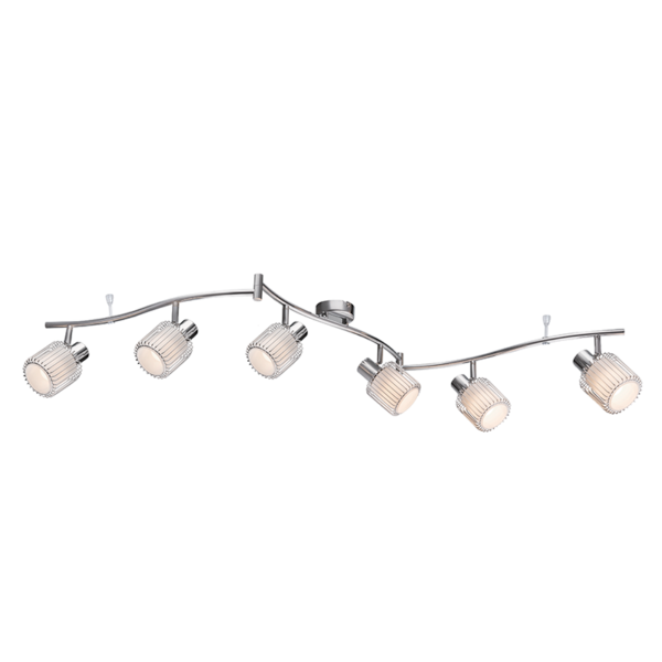 ABBY ΣΠΟΤ 6XE14 ΧΡΩΜΙΟ/ΛΕΥΚΟ ΓΥΑΛΙ - Image 2