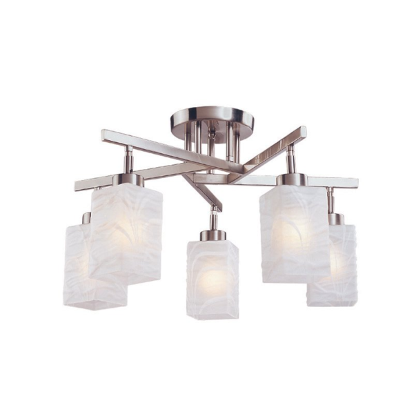 ALICE ΠΟΛΥΦΩΤΟ 5XE27 ΝΙΚΕΛ ΜΑΤ - Image 4