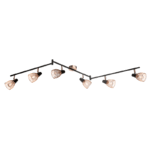 AMBIX ΣΠΟΤ 6XE14 ΜΑΥΡΟ/ΧΑΛΚΟΣ - Image 5